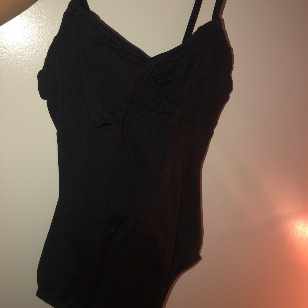 Black Camisole Leotard